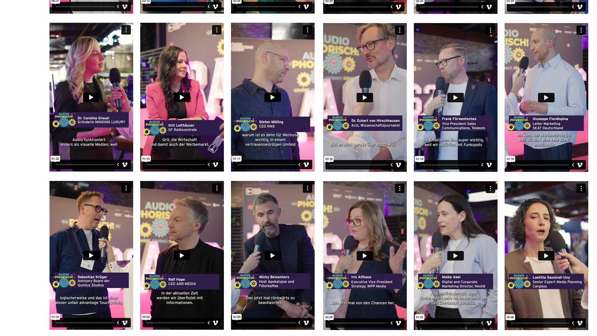 Was die Audio-Branche bewegt: Die Speaker:innen des Radio Advertising Summits 2026 im Interview  – Mask